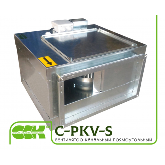 Вентилятор C-PKV-S-50-30-4-380 для прямокутних каналів в звукоізольованому корпусі